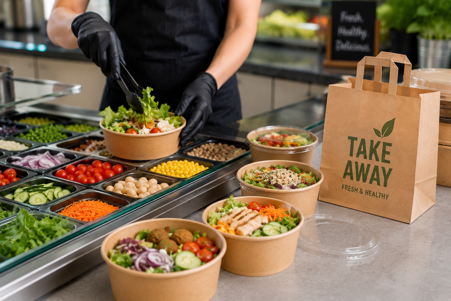 Gesunde To-Go-Trends: Warum Salate und Bowls im Außer-Haus-Markt boomen