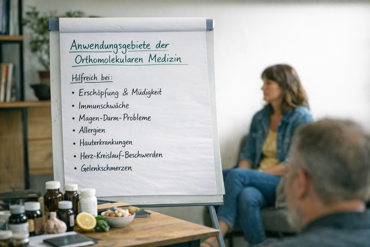 Anwendungsgebiete der orthomolekularen Medizin